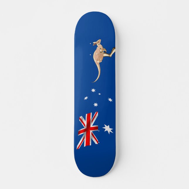 Skate Bandeira australiana (Frente)