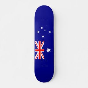Skate Bandeira Australiana Patriótica