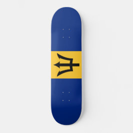 Skate Bandeira Barbadiana (Barbados) (Bajan)