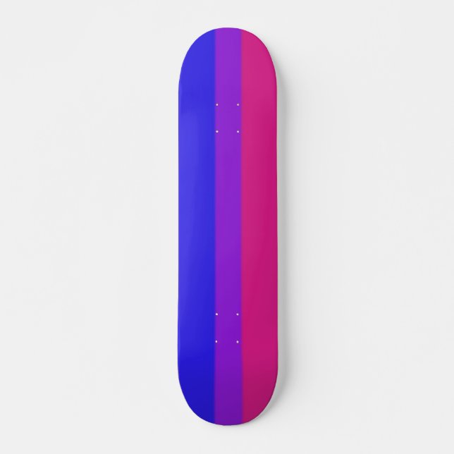 Skate Bandeira bissexual do orgulho de Falln (Frente)