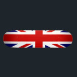 Skate Bandeira britânica<br><div class="desc">Bandeira britânica. Grande bandeira do Reino Unido da qualidade. Nós temos outros produtos britânicos do presente,  camisas britânicas com parte dianteira e impressões traseiros,  canecas britânicas,  cartões britânicos e muito mais para o Reino Unido</div>