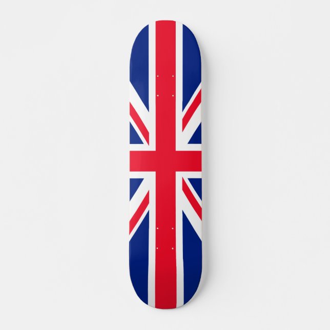 Skate Bandeira britânica BRITÂNICA do inglês de Grâ (Frente)