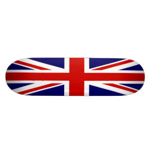 Skate Bandeira britânica Union Jack