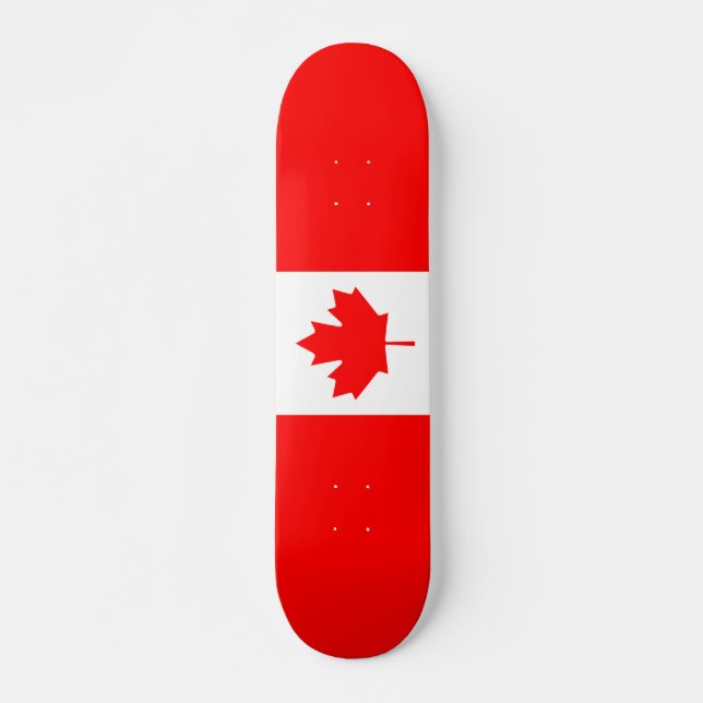 Skate Bandeira canadense (Frente)
