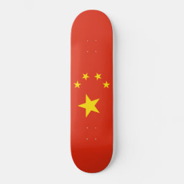 Skate Bandeira Chinesa (China)