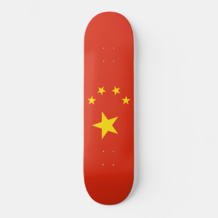 Skate Bandeira Chinesa (China)