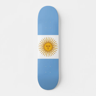 Skate Bandeira da Argentina