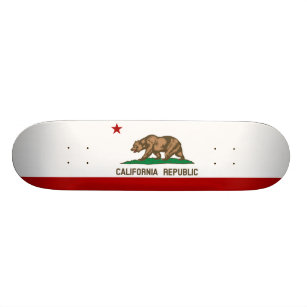 Skate bandeira da Califórnia