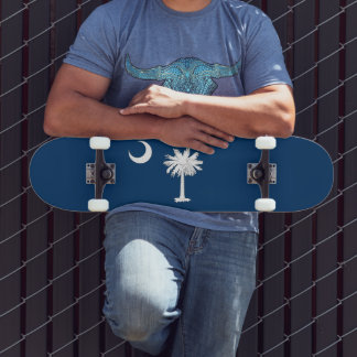 Skate Bandeira da Carolina do Sul