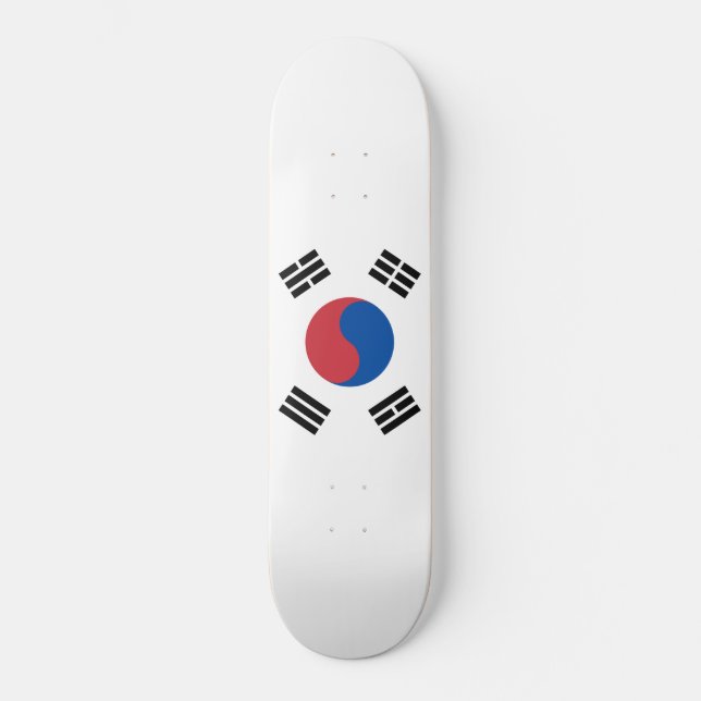 Skate Bandeira da Coreia do Sul (ROK) (Frente)