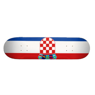 Skate Bandeira da Croácia