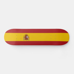 Skate Bandeira da Espanha