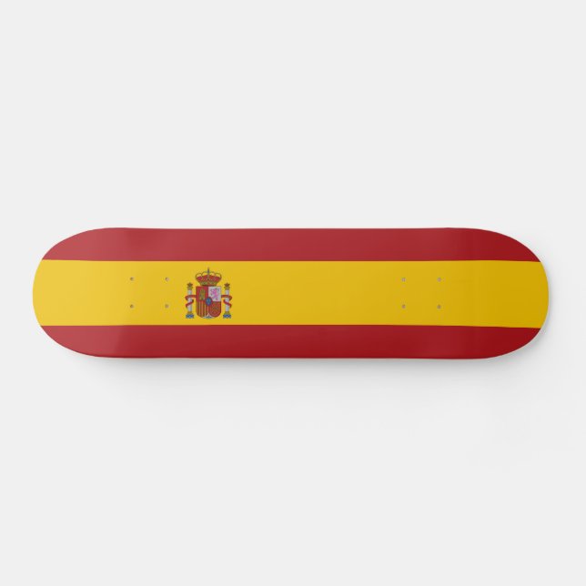 Skate Bandeira da Espanha (Horz)