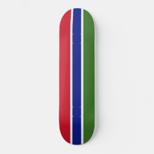 Skate Bandeira da Gâmbia