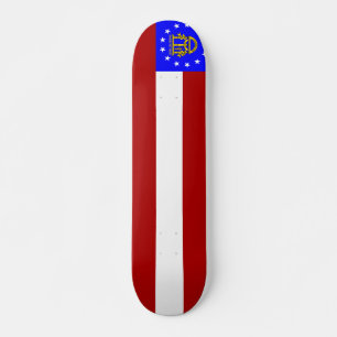 Skate Bandeira da Geórgia