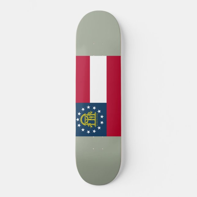 Skate Bandeira da Geórgia (Estado dos EUA) (Frente)