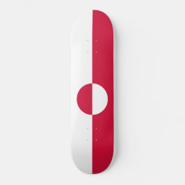 Skate Bandeira da Gronelândia