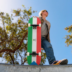 Skate bandeira da Guiné Equatorial