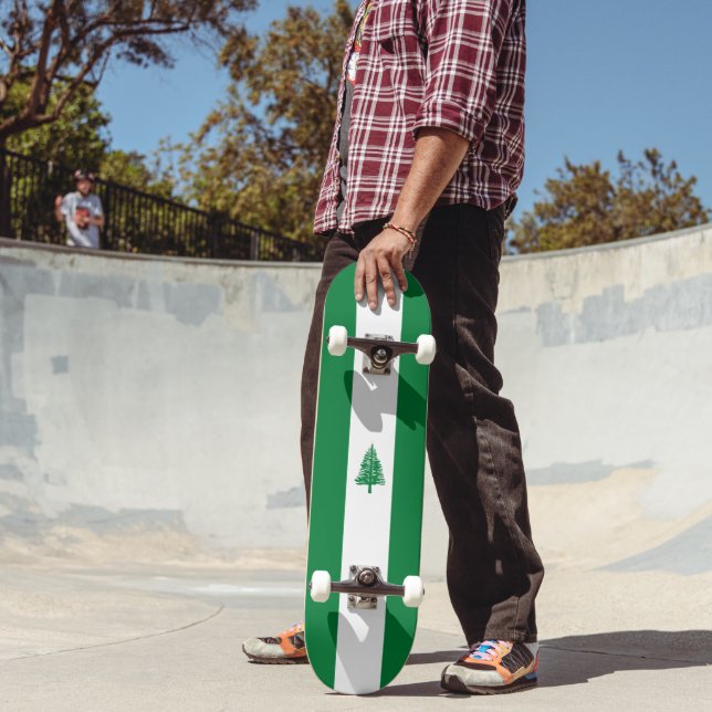 Skate Bandeira da Ilha Norfolk (Ao ar livre 2)