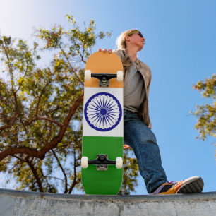 Skate Bandeira da Índia