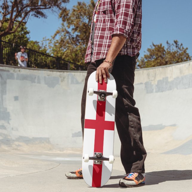 Skate Bandeira da Inglaterra (Ao ar livre 2)