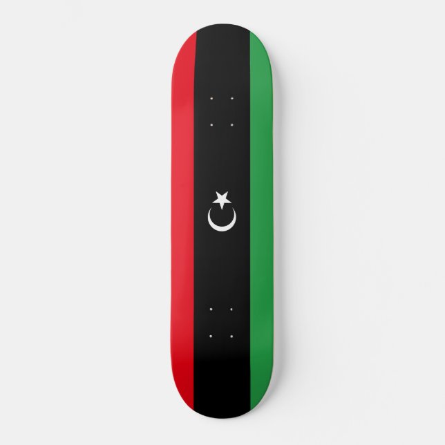 Skate Bandeira da Líbia (Frente)