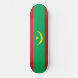 Skate Bandeira da Mauritânia