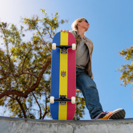Skate Bandeira da Moldávia