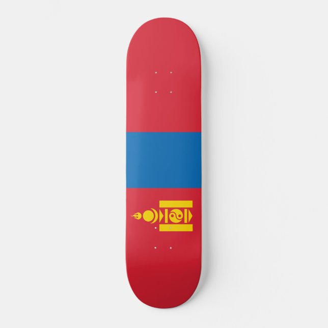 Skate Bandeira da Mongólia (Frente)