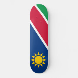 Skate Bandeira da Namíbia (África Austral)