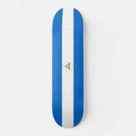Skate Bandeira da Nicarágua