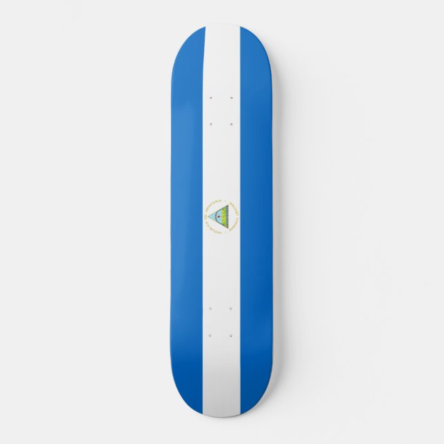 Skate Bandeira da Nicarágua (Frente)