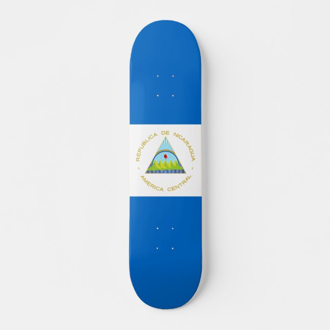 Skate Bandeira da Nicarágua (Frente)