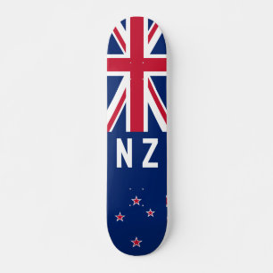 Skate Bandeira da Nova Zelândia - Estilizada