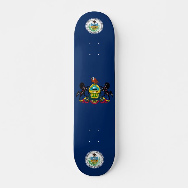 Skate Bandeira da Pensilvânia (Frente)