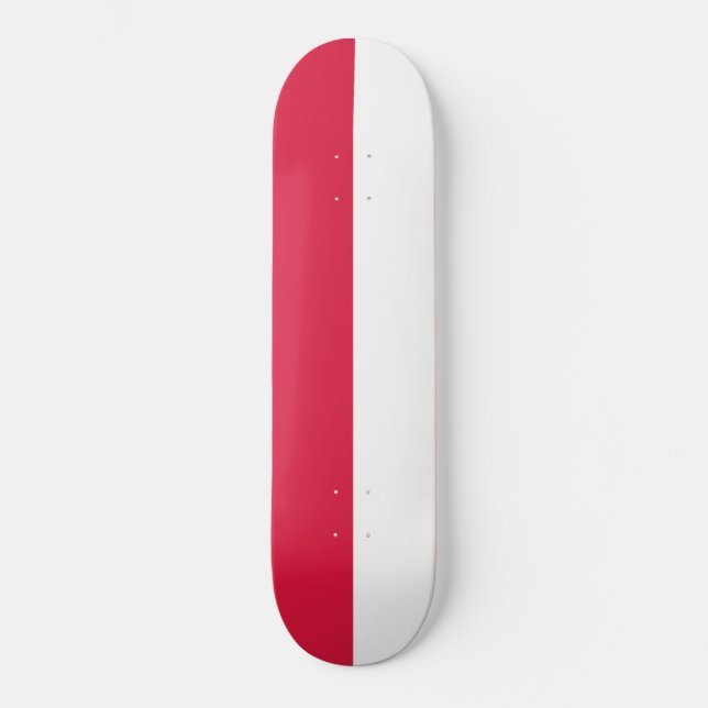 Skate Bandeira da Polônia (Polônia) (Frente)