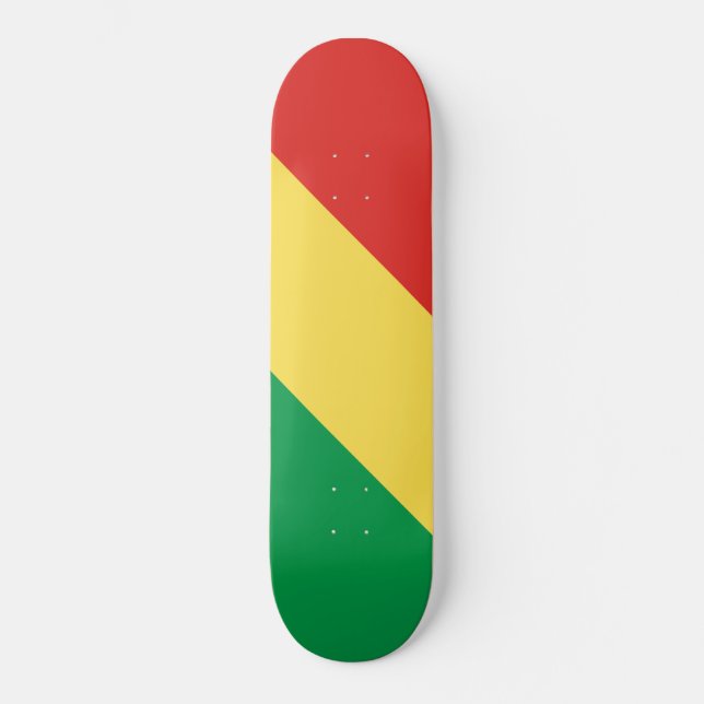 Skate Bandeira da República do Congo (Frente)