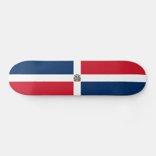 Skate Bandeira da República Dominicana