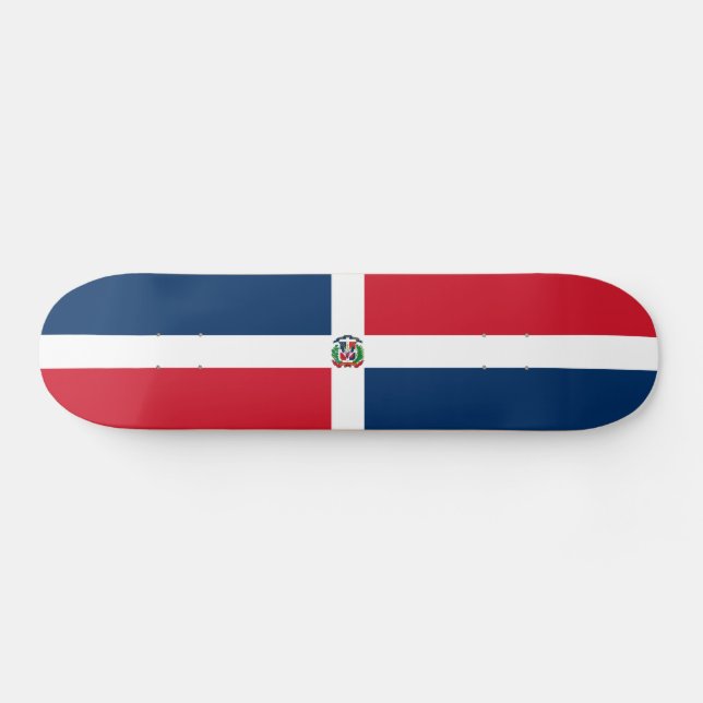 Skate Bandeira da República Dominicana (Horz)