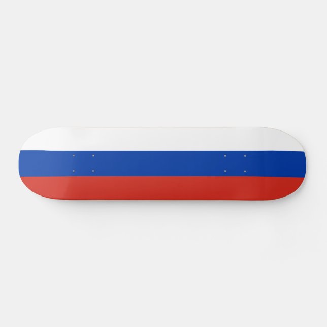 Skate Bandeira da Rússia (Horz)