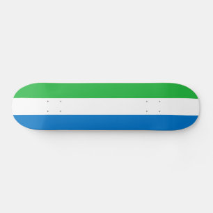 Skate Bandeira da Serra Leoa