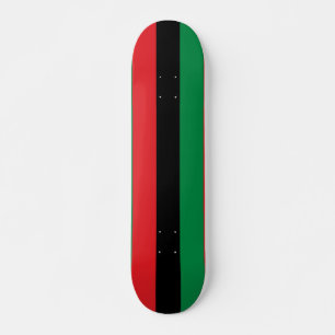 Skate Bandeira da UNIA Pan-Africana