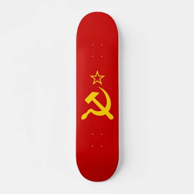 Skate Bandeira da URSS - Bandeira da União Soviética (Frente)