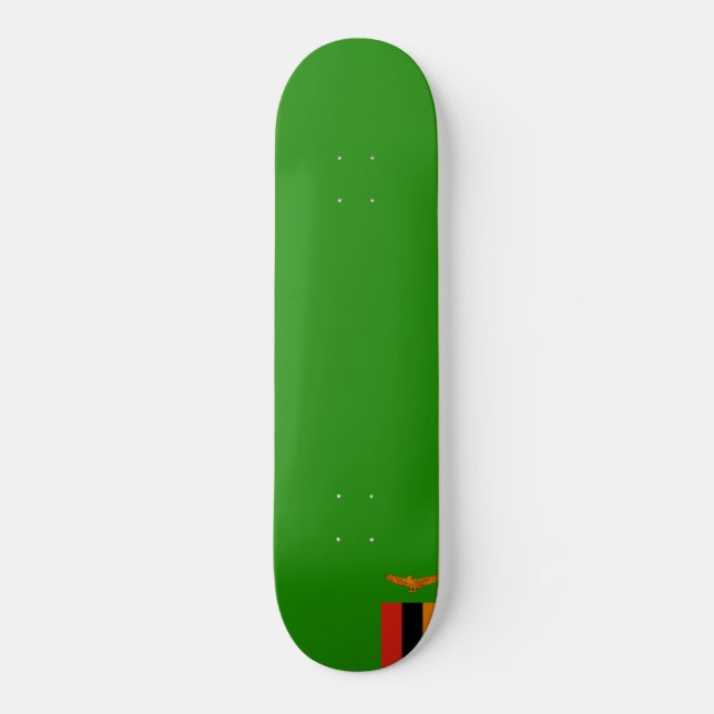Skate Bandeira da Zâmbia (Frente)