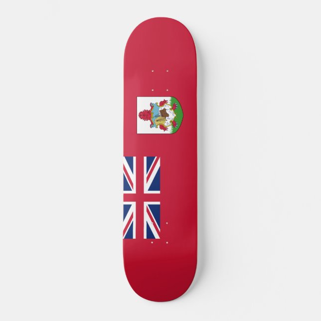 Skate Bandeira das Bermudas (Bermudiano) (Ilhas Caribes) (Frente)