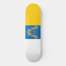 Skate Bandeira das Canárias (Canárias) (Canárias, Espanh