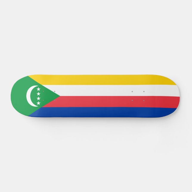 Skate Bandeira das Comores (Horz)
