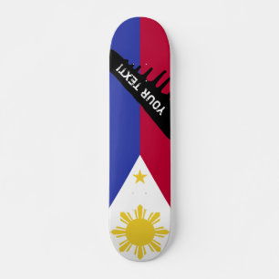 Skate Bandeira das Filipinas