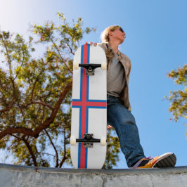 Skate Bandeira das Ilhas Faroé