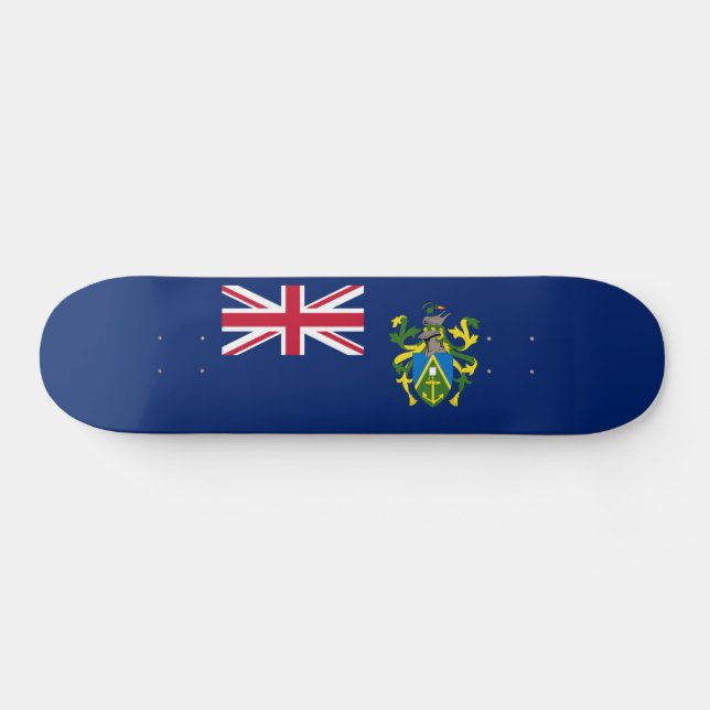 Skate Bandeira das Ilhas Pitcairn (Horz)